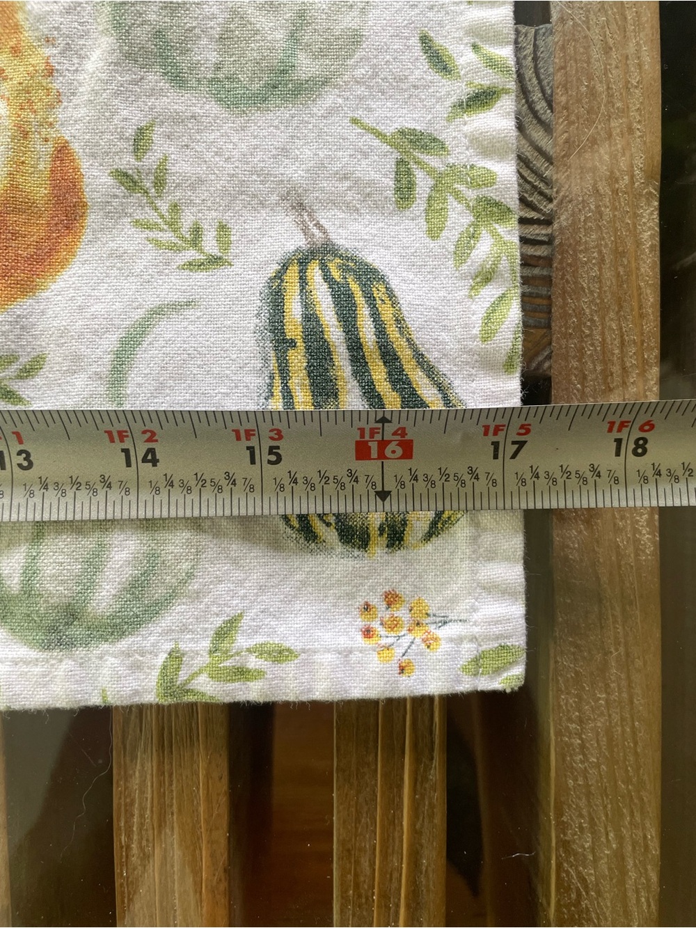 Autumn Harvest Pumpkin Cotton Kitchen Towel - Picture 12 of 13
